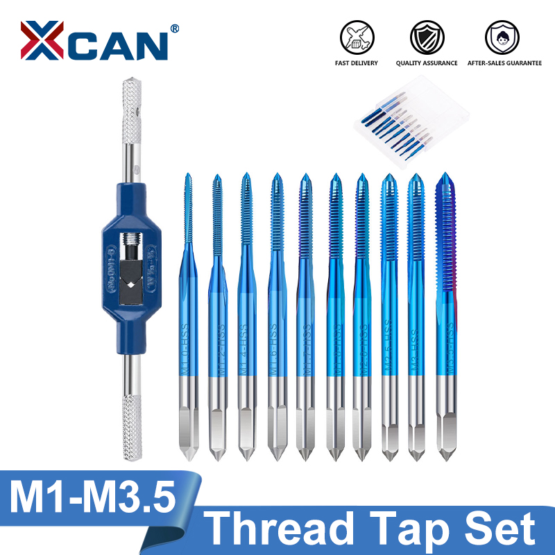 Cnc Router Bit - XCAN Draad Tap 10 stks M1-M3.5
