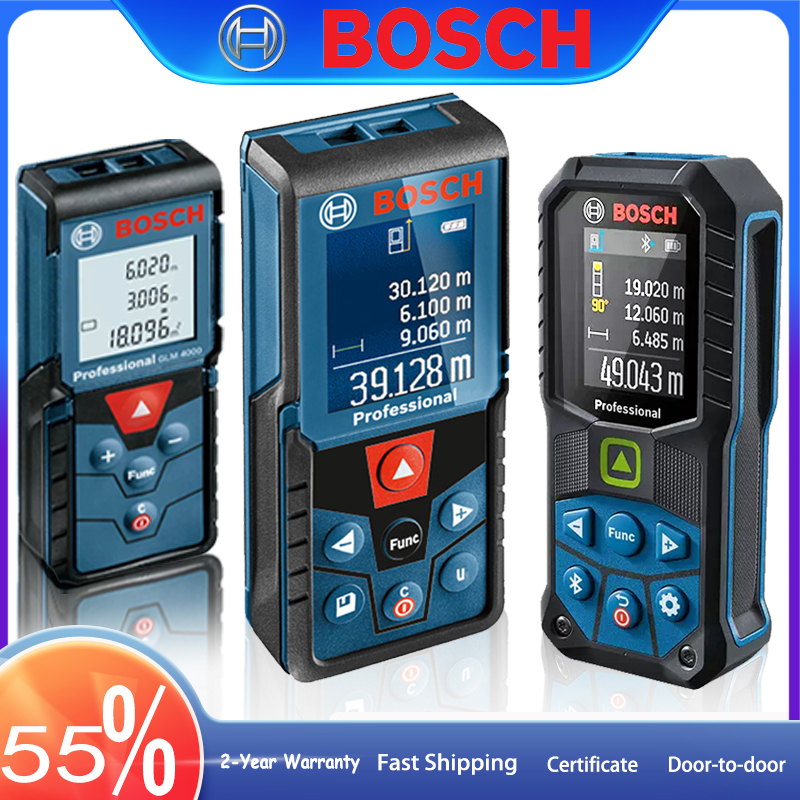 Industrial Laser Tape Measure - Originele BOSCH Laser-afstandsmeter GLM4000 GLM50 -23G