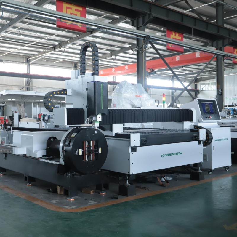 Industrial Laser Metal Cutting Machine - Industriële duurzaamheid plaatwerk lasersnijmachine 6000W plaatwerk