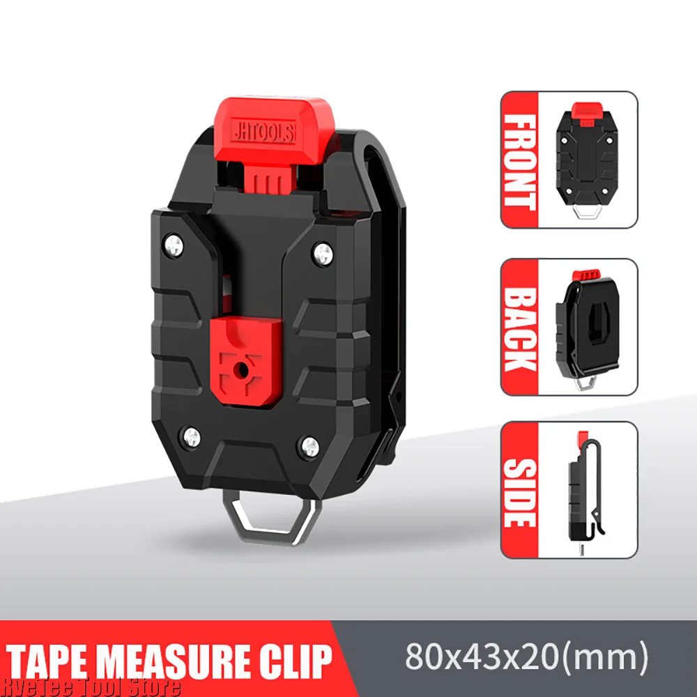 Industrial Laser Tape Measure - NIEUW Universeel meetlint Snelhangende riemclip voor