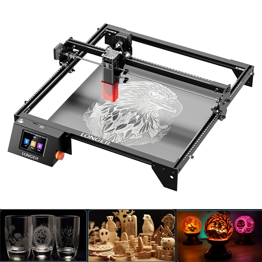 Industrial Laser Etching Machine - LONGER 20W Lasergraveer- en snijmachine 400x365mm