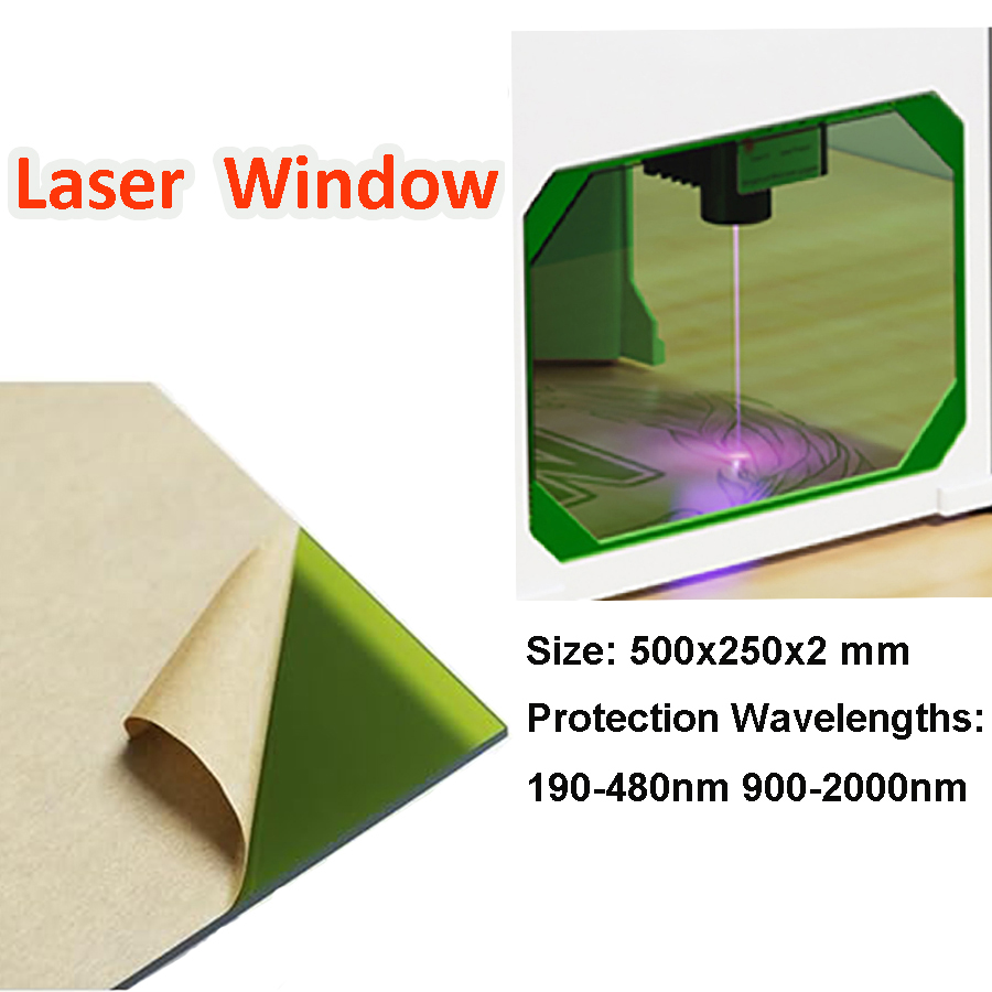 Laser Engraving Software - Laserveiligheidsvensterbescherming voor 980nm 1064nm 1070nm 1080nm