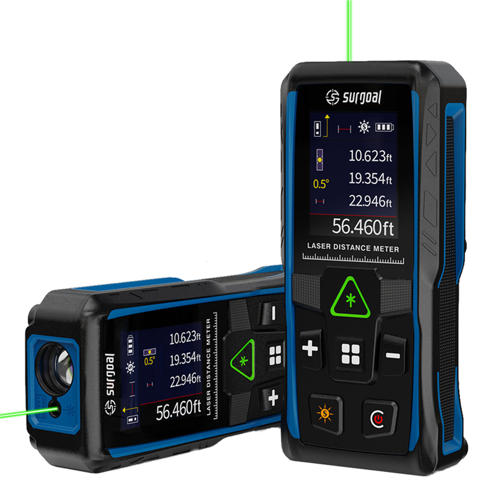 100 m groene laserafstandsmete - Industrial Laser Tape Measure recensie en prijs