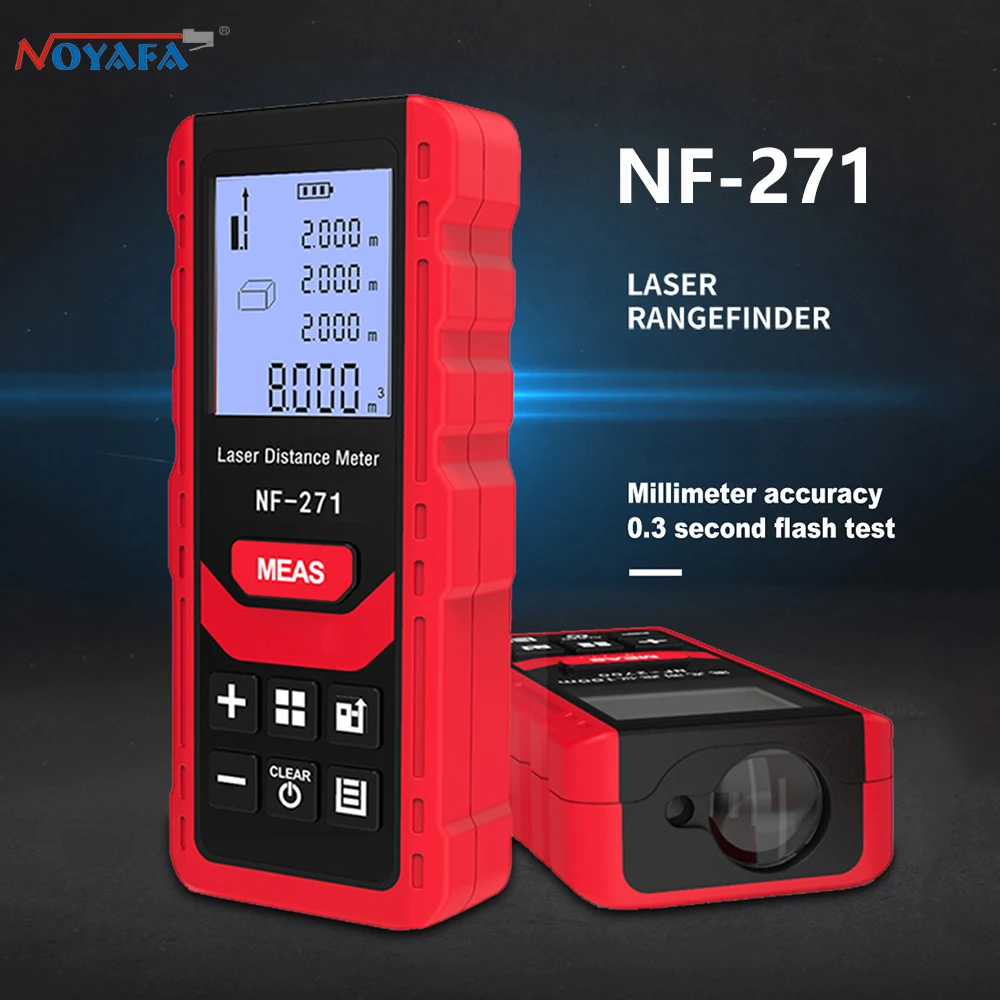 Noyafa NF-271 Laserafstandsmet - Industrial Laser Tape Measure recensie en prijs