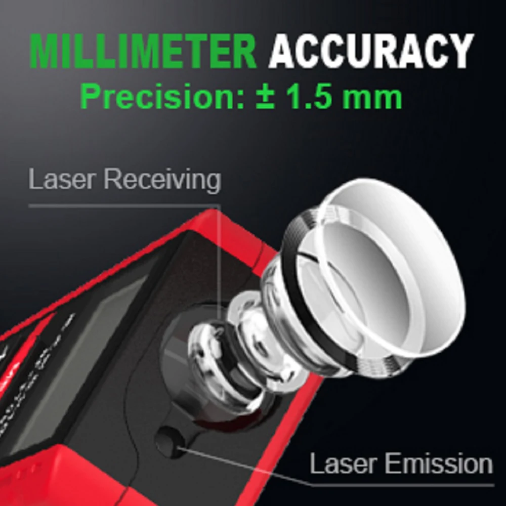 Noyafa NF-271 Laserafstandsmet - Industrial Laser Tape Measure recensie en prijs