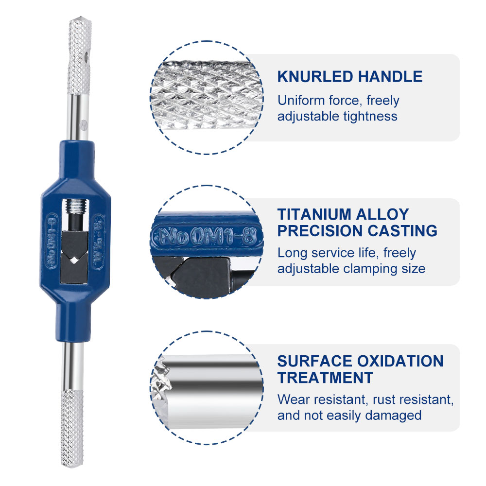 HAMPTON M1-M8 Draad Tap Wrench - Cnc Router Bit recensie en prijs