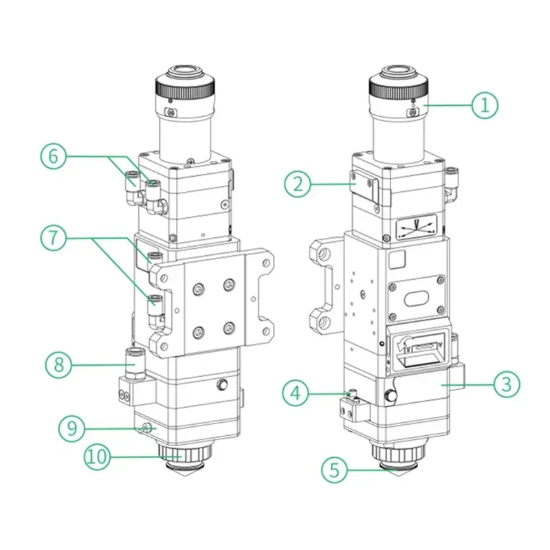 Vezelsnijkop 3.3KW BT240S BM11 - Industrial Laser Uses recensie en prijs
