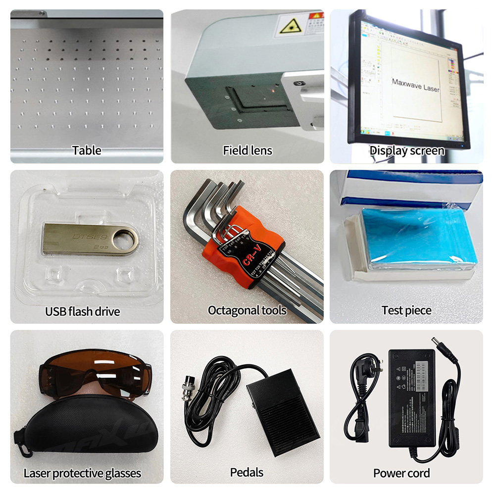 Maxwave 100W 3D-lasermarkeerma - Industrial Laser Uses recensie en prijs