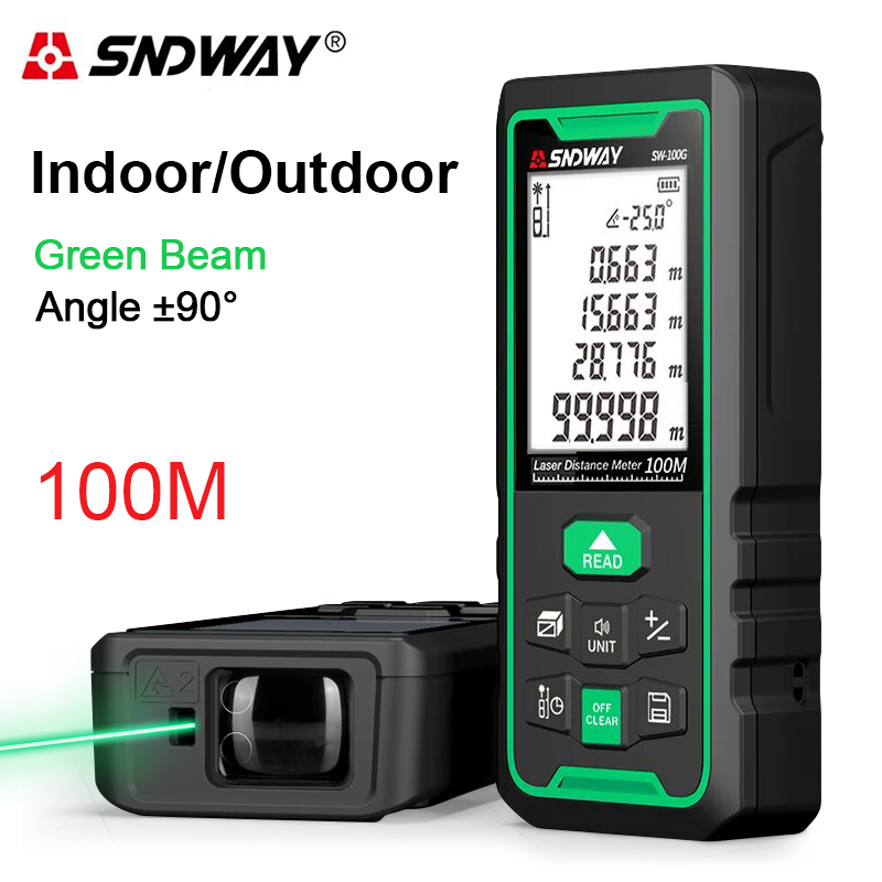 Groene Laser Afstandsmeter Dig - Industrial Laser Tape Measure recensie en prijs
