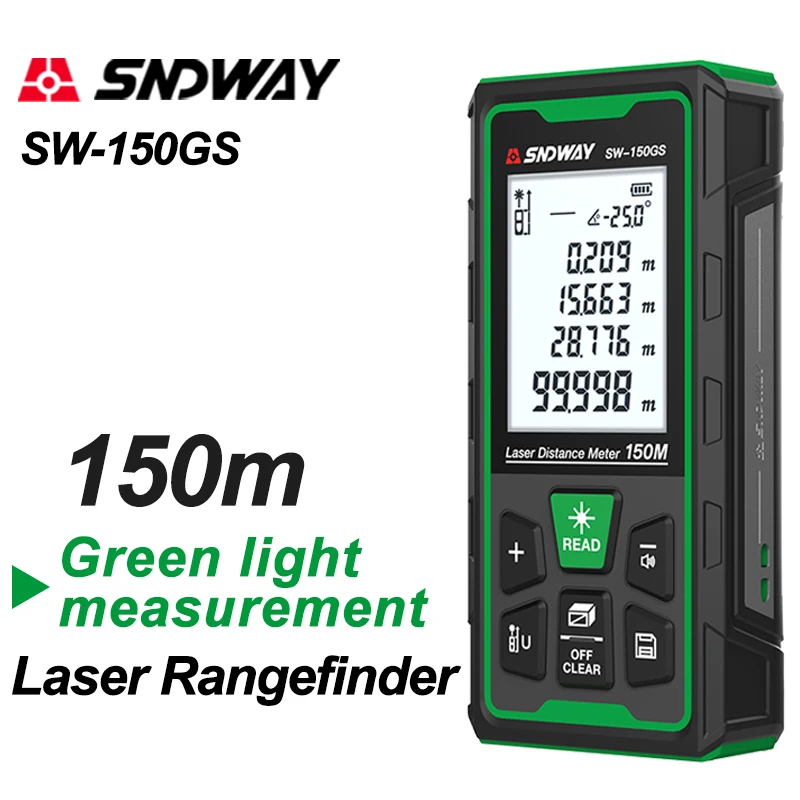 Groene Laser Afstandsmeter Dig - Industrial Laser Tape Measure recensie en prijs