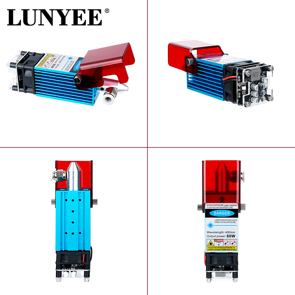 LUNYEE Lasermodule 80W 40W Met - Industrial Laser Cutter recensie en prijs