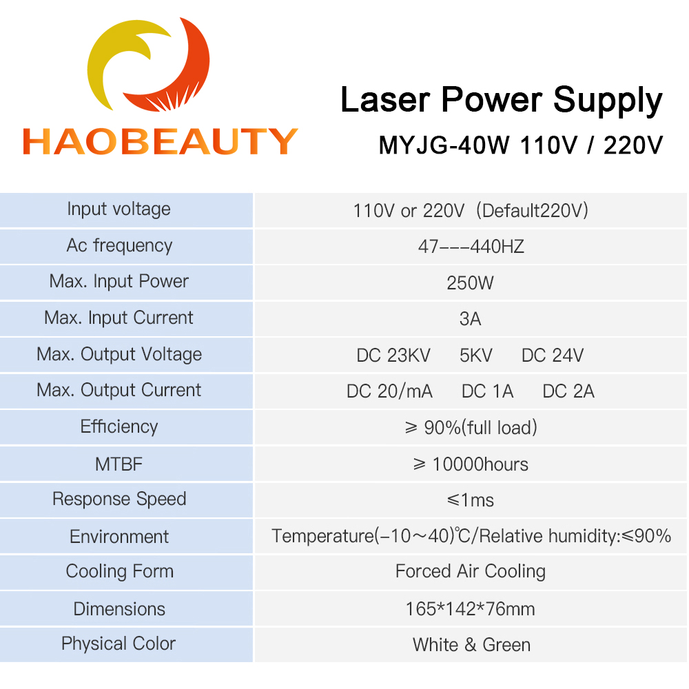 HAOBEAUTY MYJG-40 CO2 Laser Vo - Industrial Laser Cutter recensie en prijs