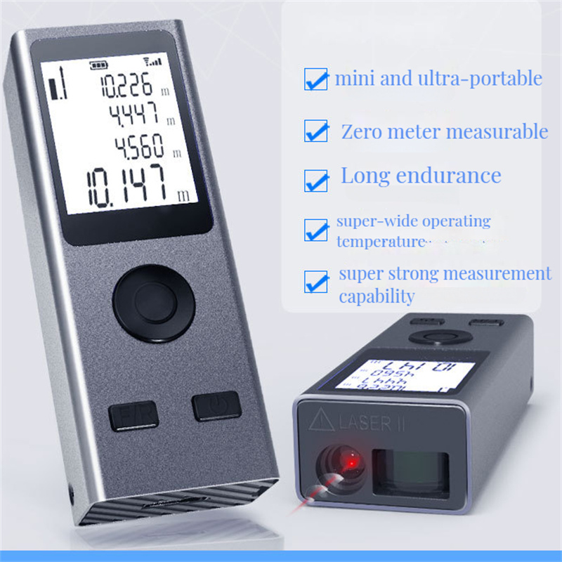 Slimme laserafstandsmeter, int - Industrial Laser Tape Measure recensie en prijs