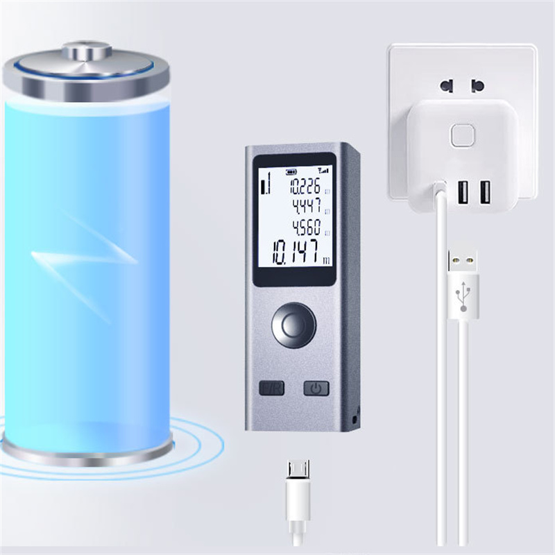 Slimme laserafstandsmeter, int - Industrial Laser Tape Measure recensie en prijs