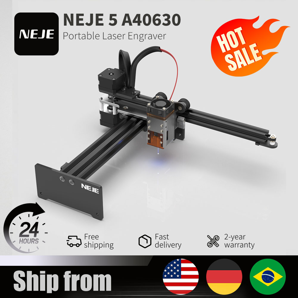 NEJE 5 A40630 20W Draagbare Kl - Industrial Laser Etching Machine recensie en prijs