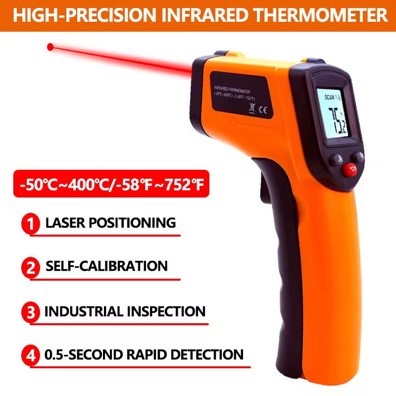 Handheld infraroodthermometer  - Industrial Laser Uses recensie en prijs